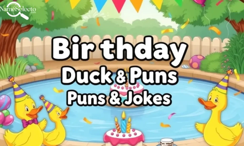 Birthday Duck Puns & Jokes