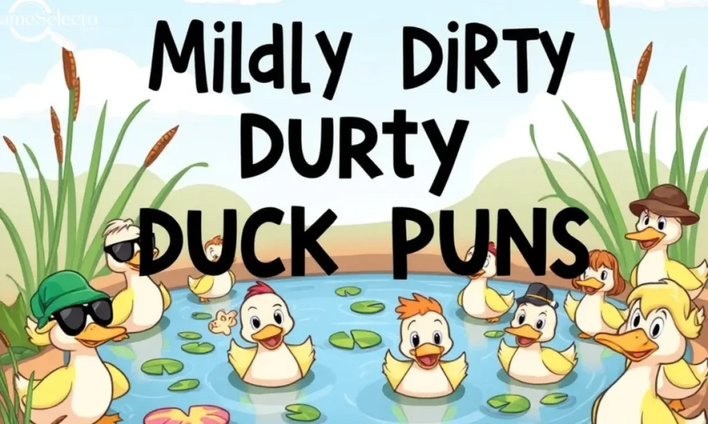 Mildly Dirty Duck Puns