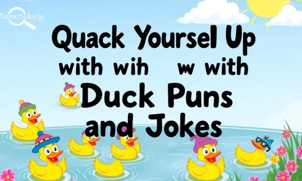 Quack Yourself Up with Duck Puns and Jokes