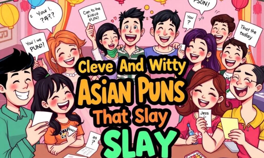 Clever And Witty Asian Puns That Slay