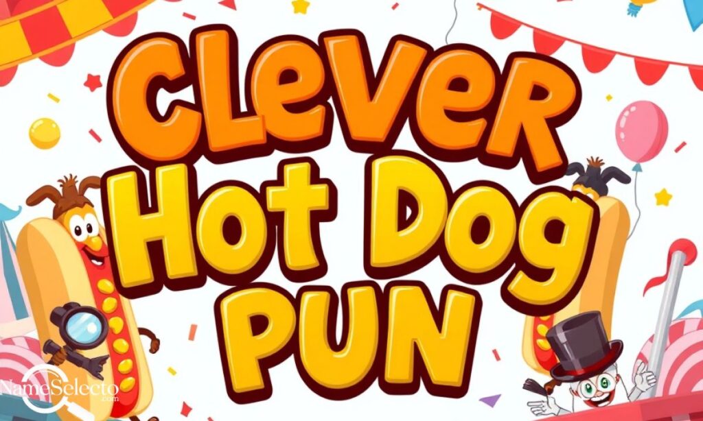 Clever Hot Dog Pun