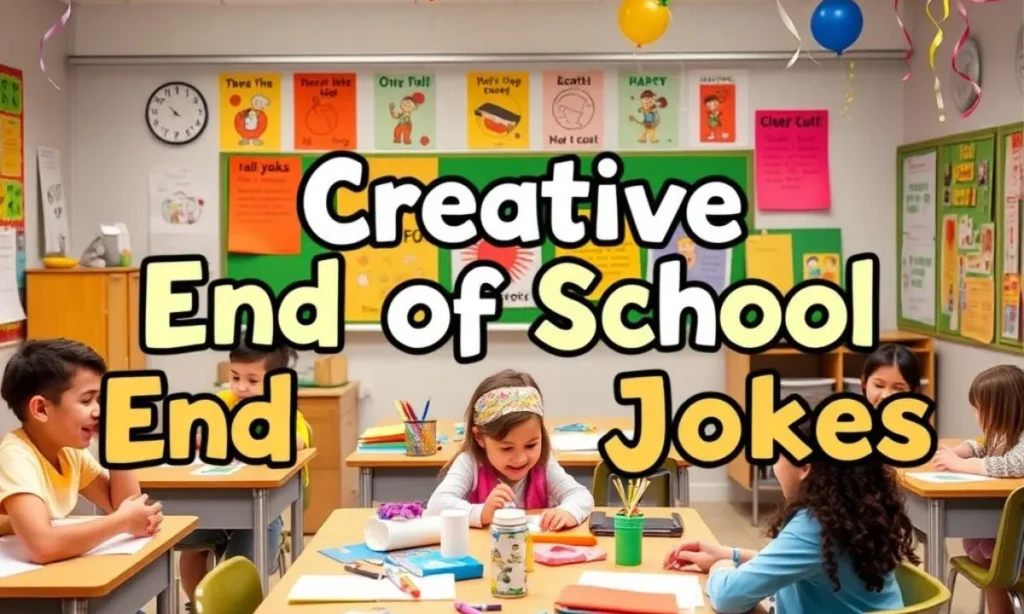 Creative End Of School Jokes