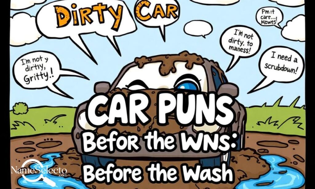 Dirty Car Puns Before the Wash