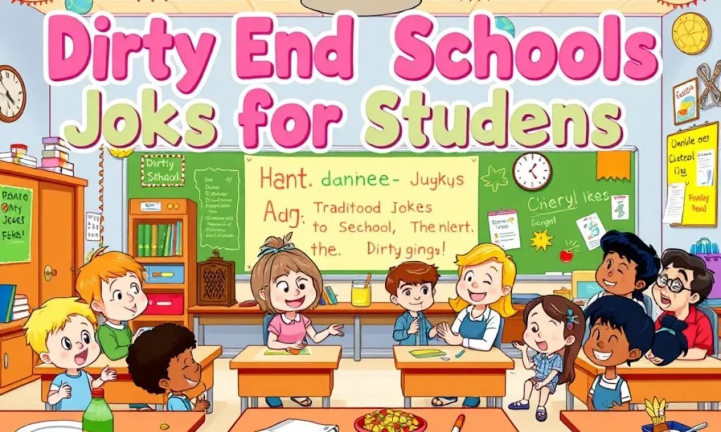 Dirty End Of School Jokes for Students