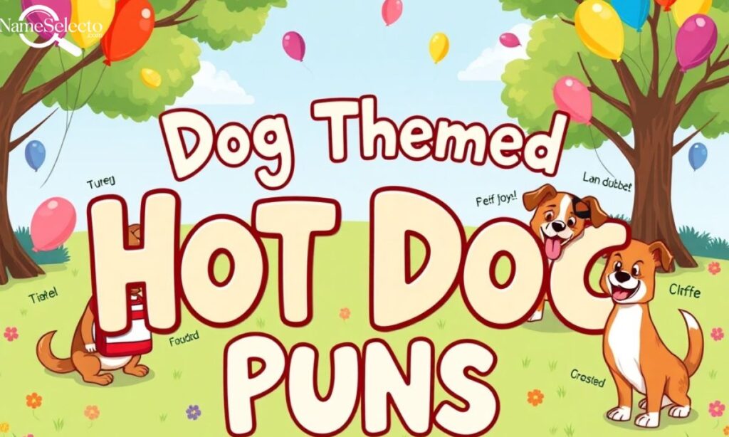 Dog Themed Hot Dog Puns