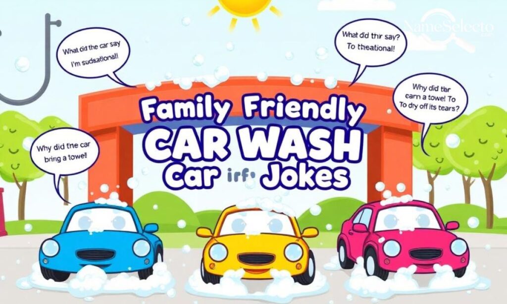 Family Friendly Car Wash Jokes