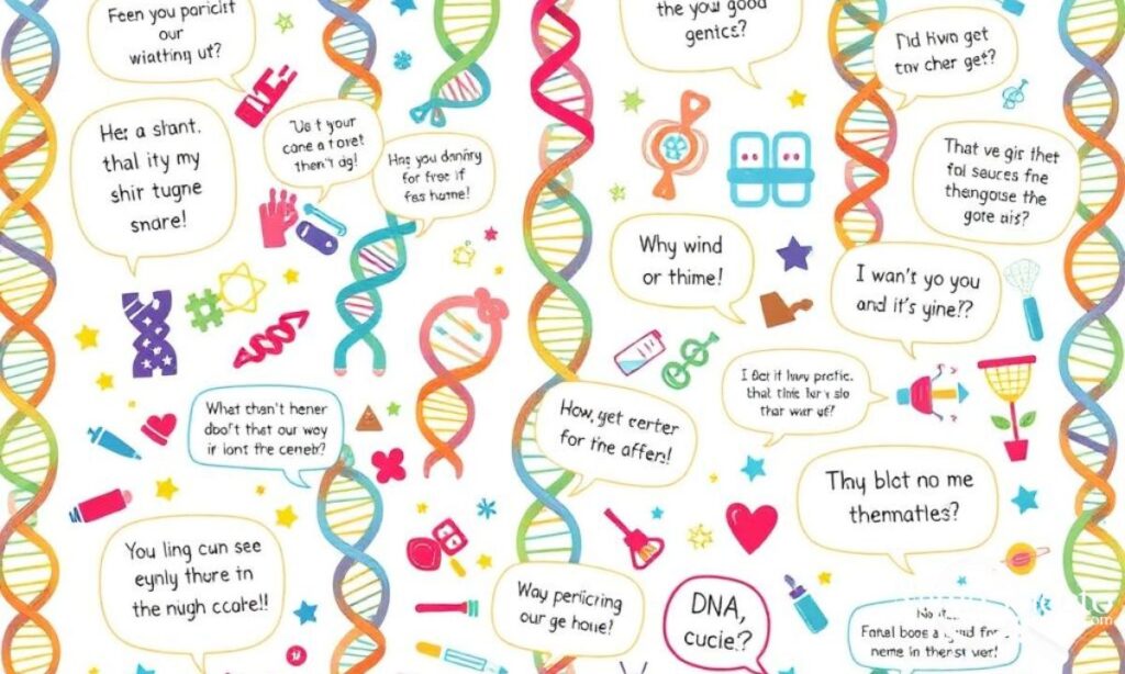 Funny DNA Puns Captions
