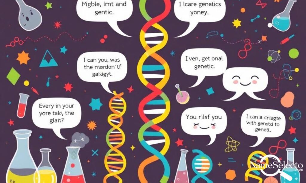 Iconic Sayings with a DNA Twist