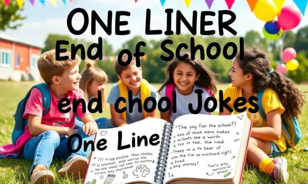One Liner End Of School Jokes