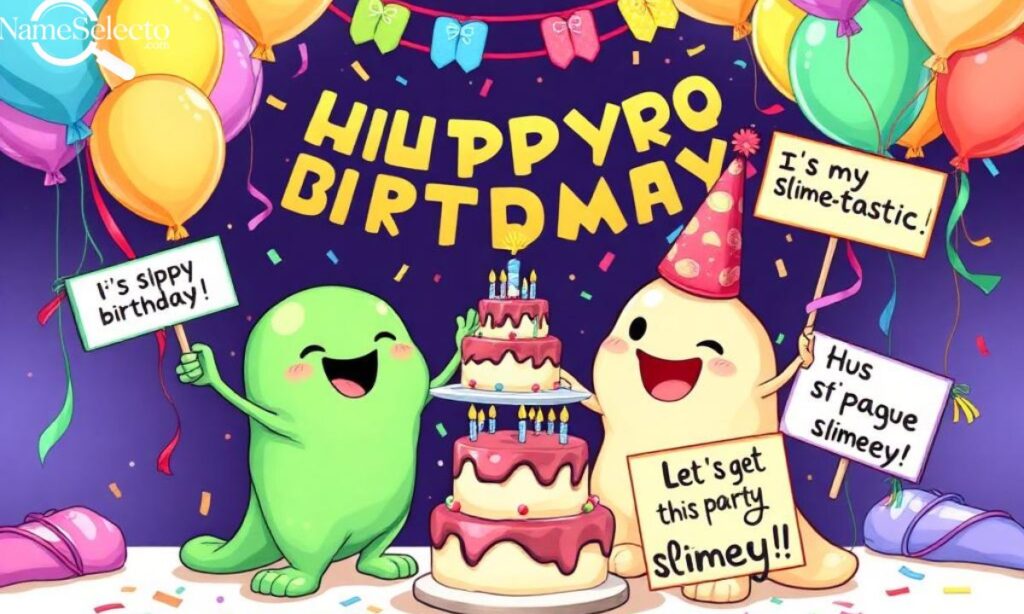 Slime Birthday Puns