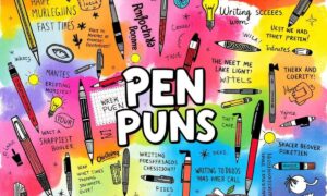 301+ Pen Puns So Funny They’ll Make You Scribble With Laughter