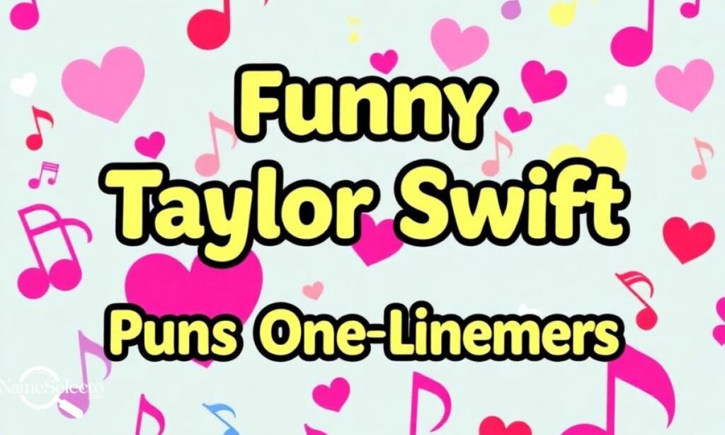 Funny Taylor Swift Puns One-Liners