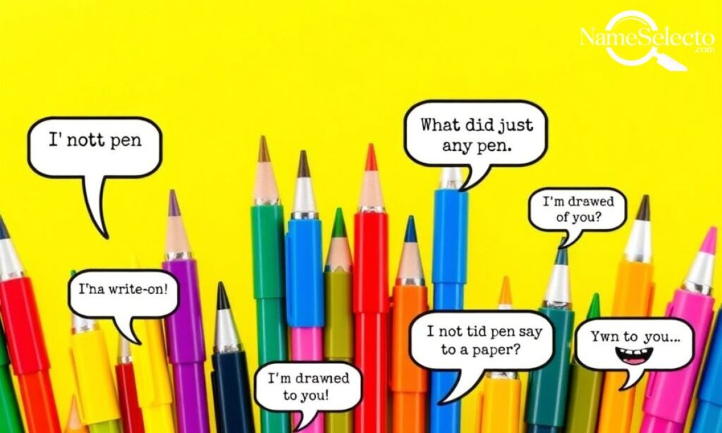 Pen Puns and Jokes for Reddit & Social Media