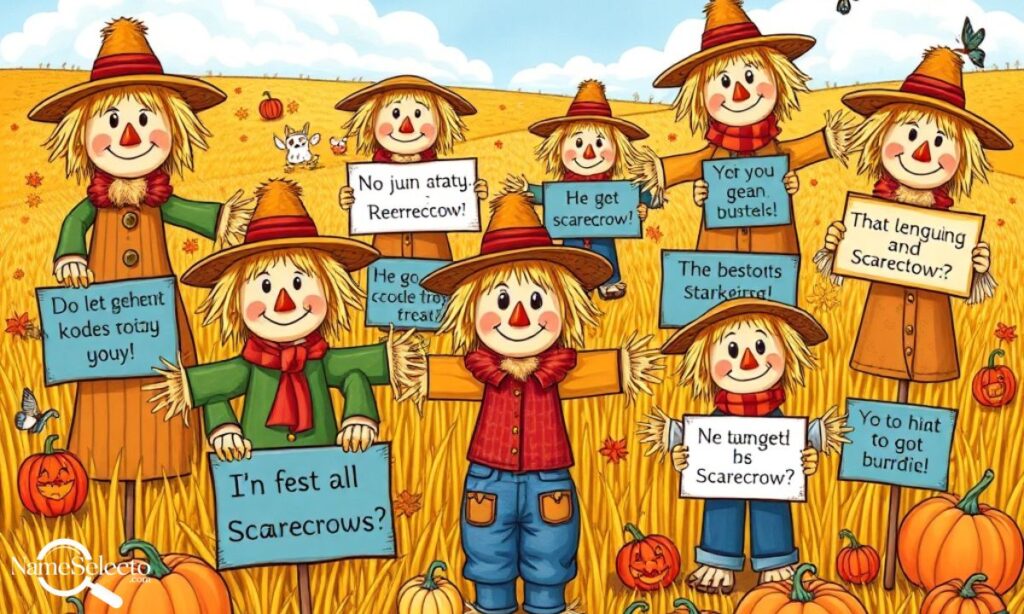 Scarecrow Puns and Jokes One-Liners