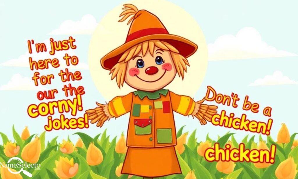 Silly Scarecrow Sayings 