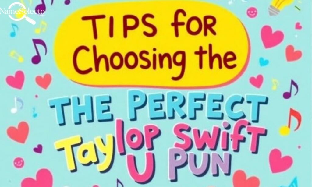 Tips for Choosing the Perfect Taylor Swift Puns