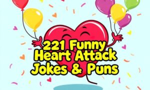 221+ Funny Heart Attack Jokes Puns One Liner
