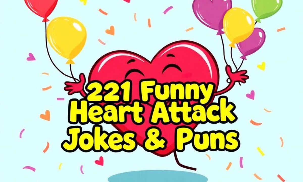 221+ Funny Heart Attack Jokes Puns One Liner