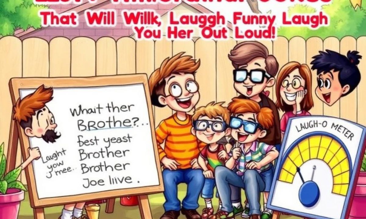 231+ Hilarious Brother Jokes That Will Make You Laugh Out Loud