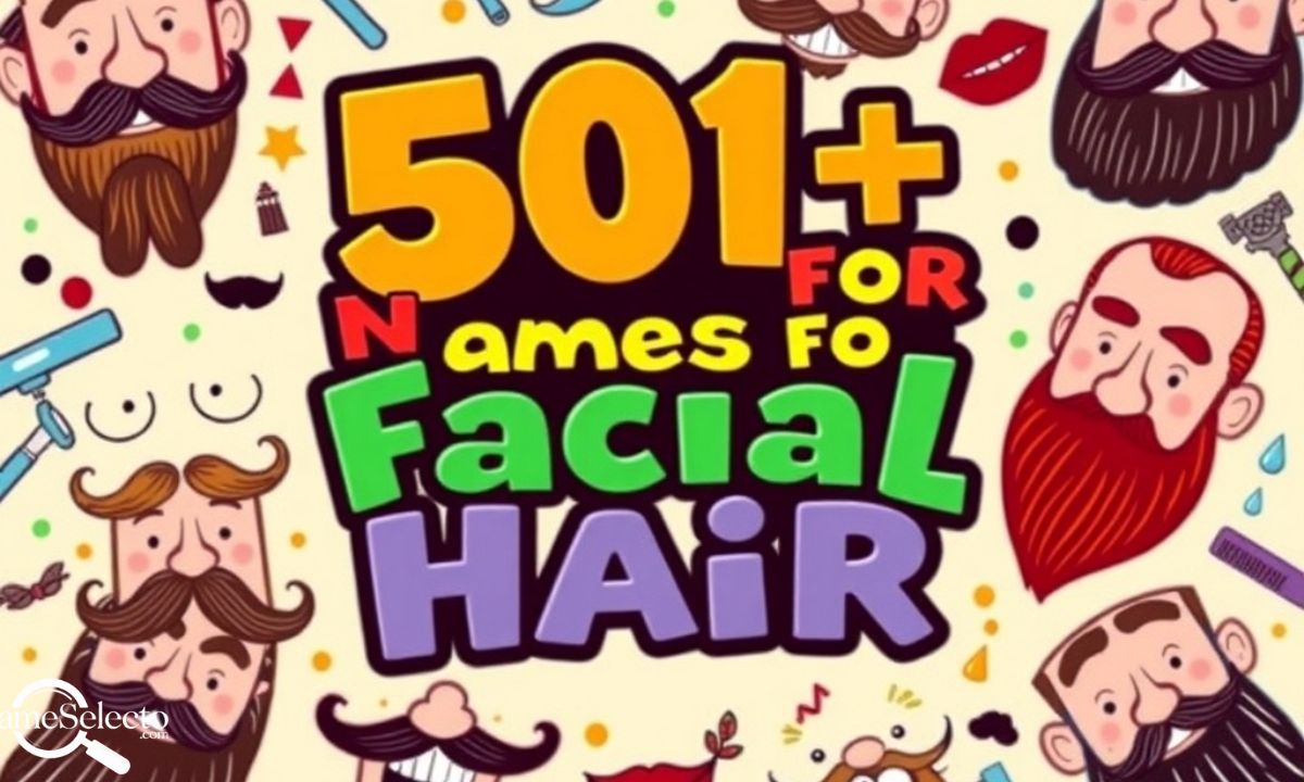 501+ Names For Facial Hair That Are Funny, Creative & Legendary