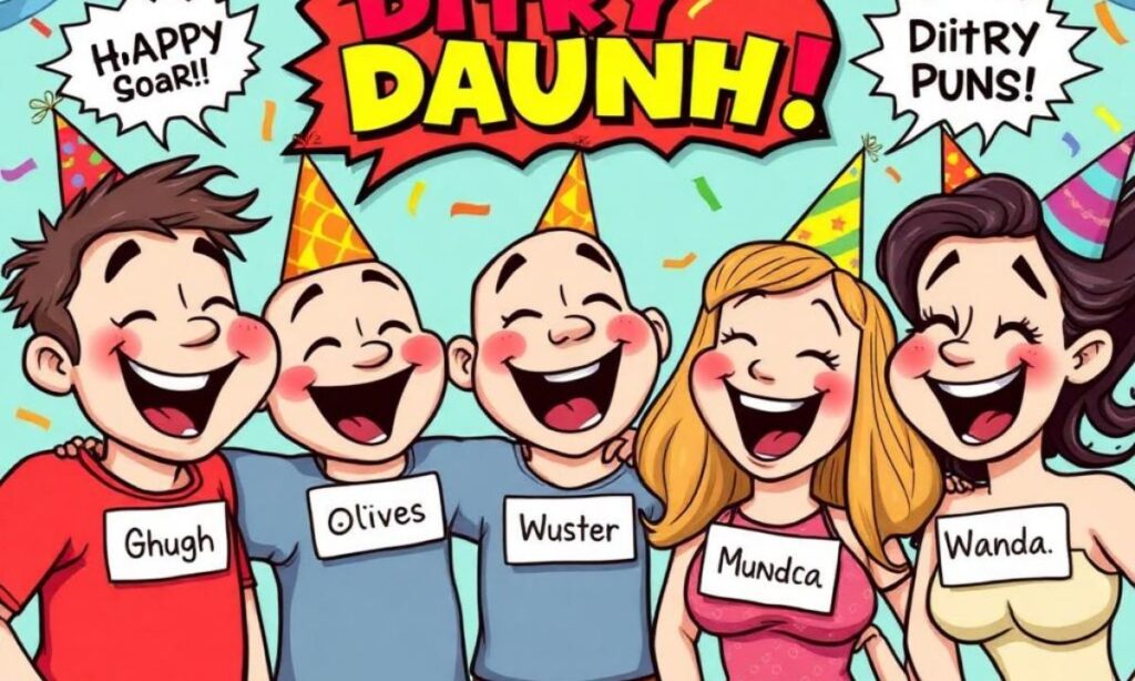 Best Adult Dirty Name Puns for a Naughty Laugh