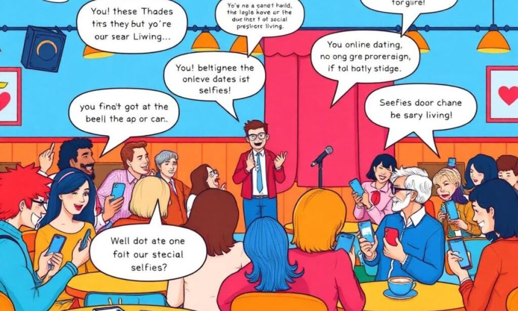 Blue Jokes About Social Media and Modern Life