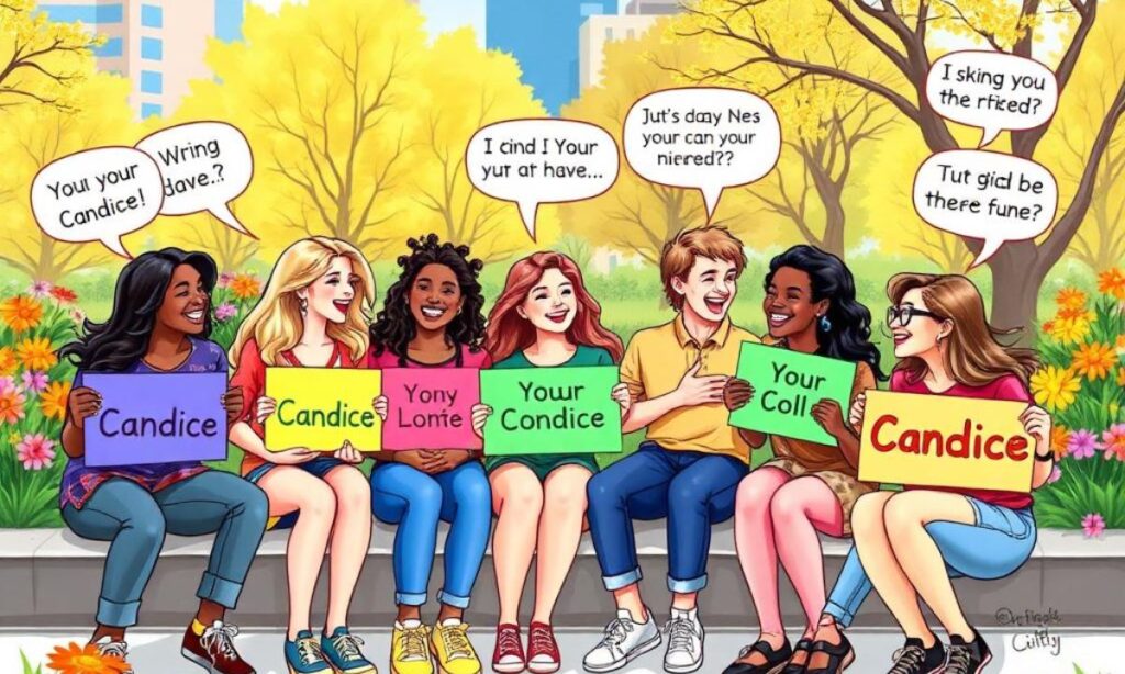 Candice Puns And Jokes In English