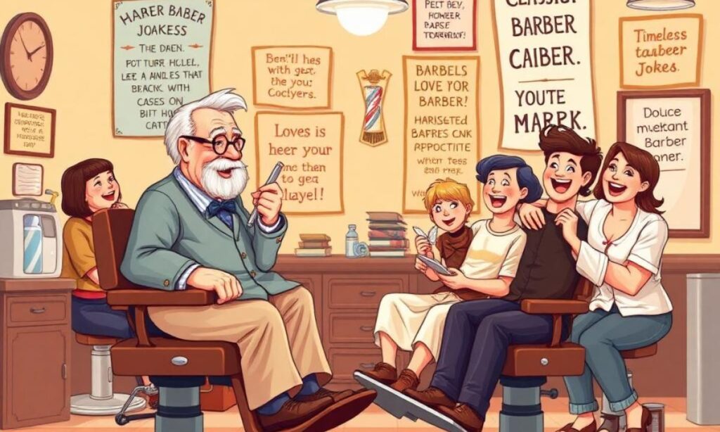Classic Barber Jokes That Never Get Old