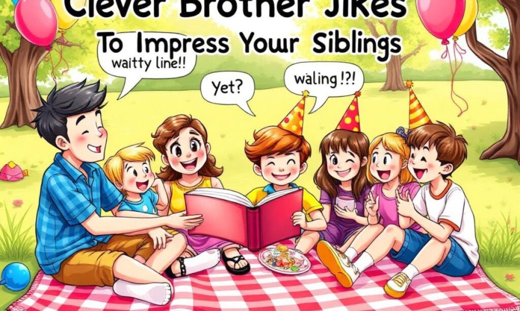 Clever Brother Jokes to Impress Your Siblings