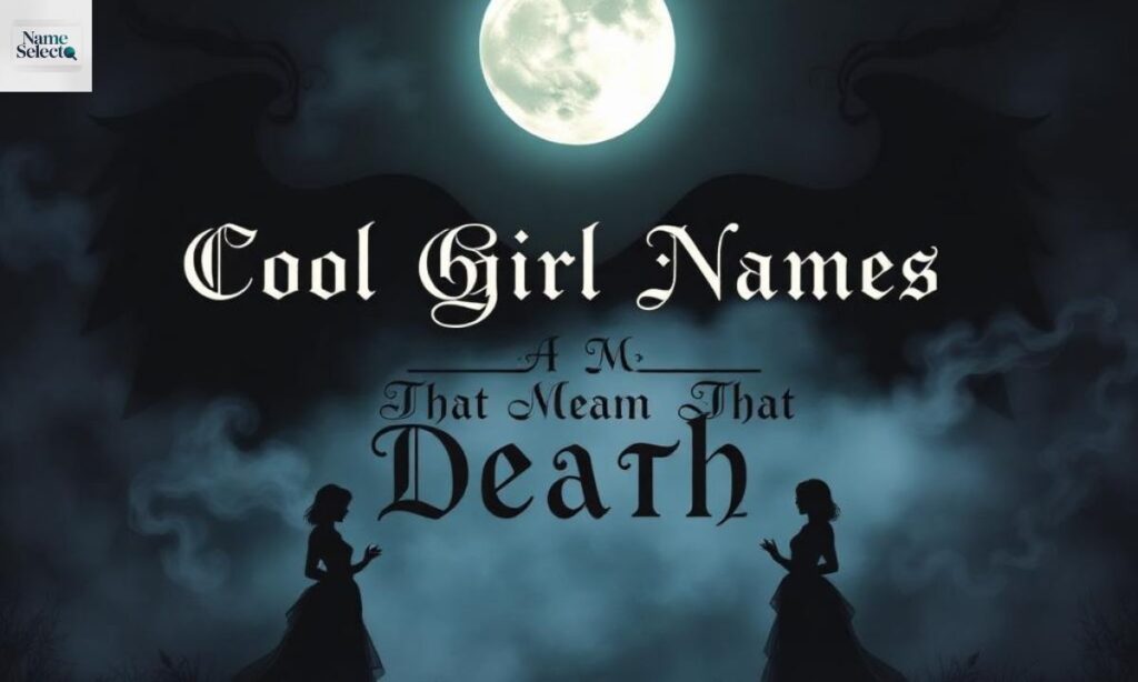 Cool Girl Names That Mean Death