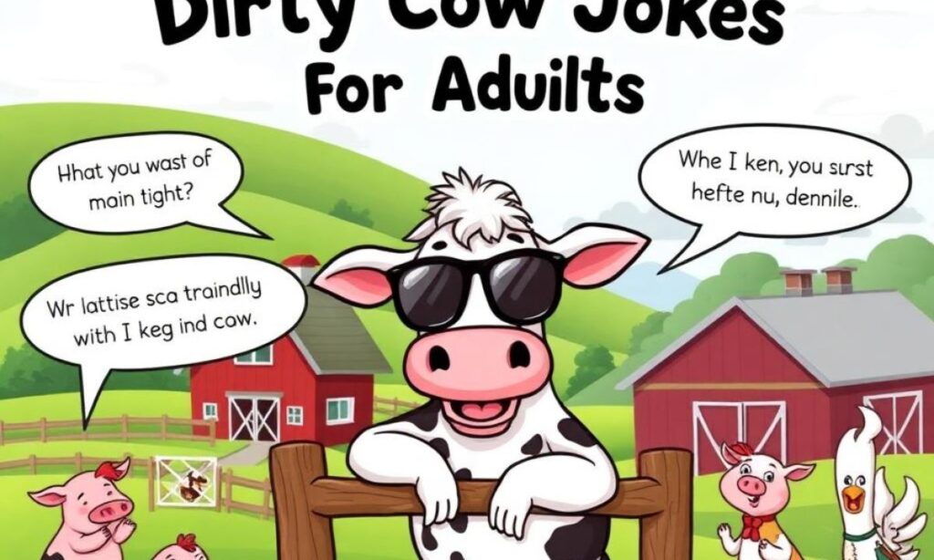 Dirty Cow Jokes for Adults