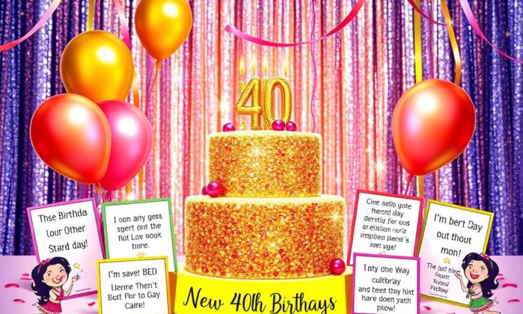 Forty and Fabulous: Jokes That Shine