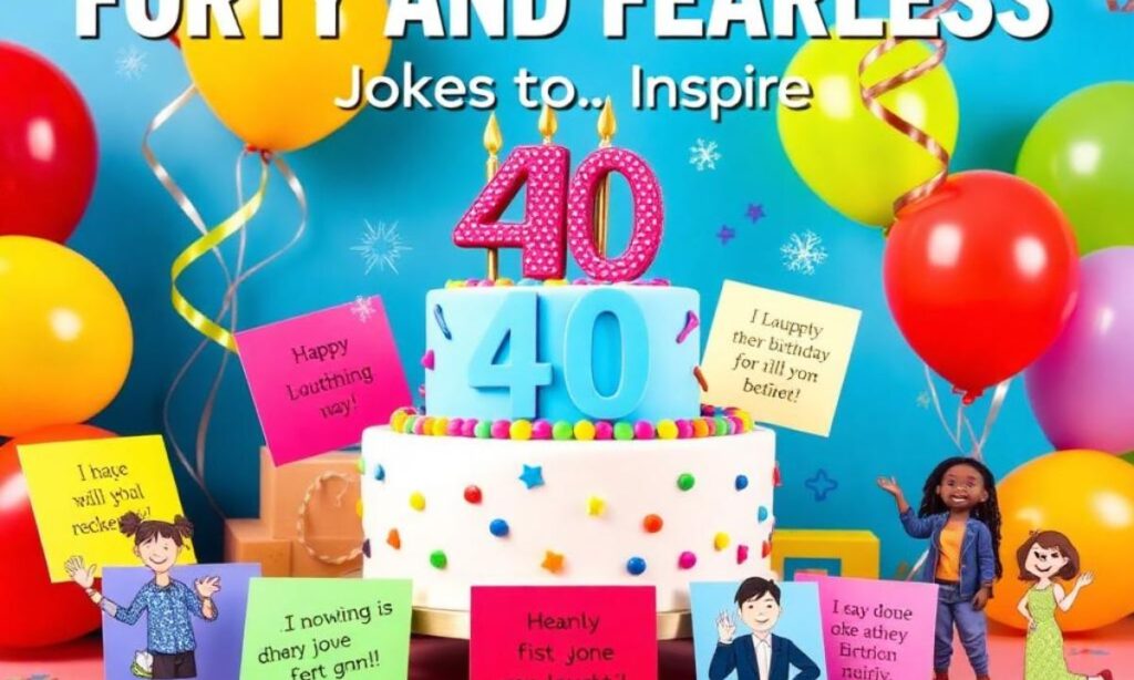 Forty and Fearless: Jokes to Inspire