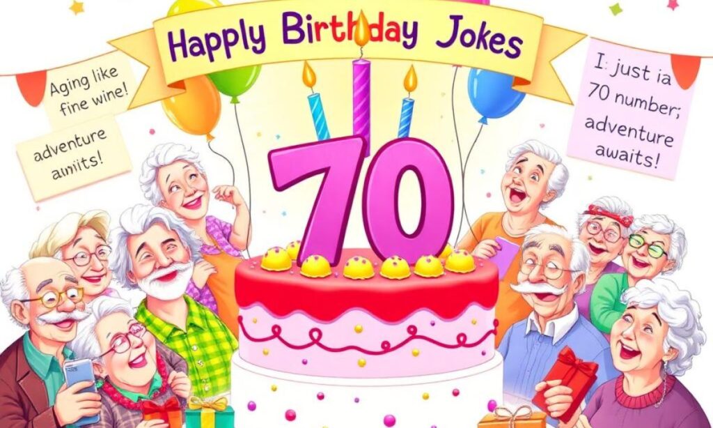 Inspirational 70th Birthday Jokes