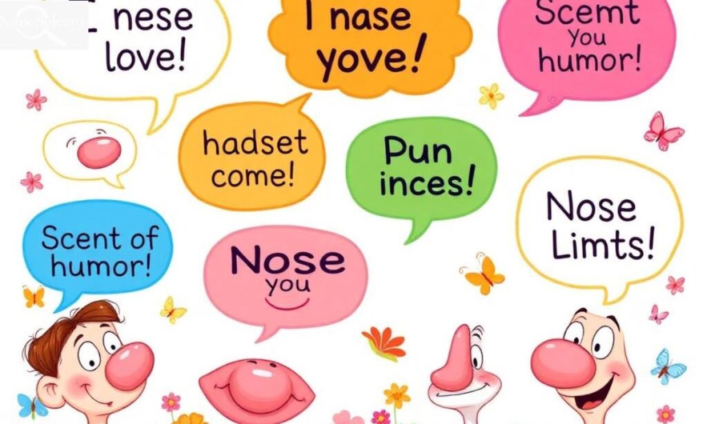 Nose Puns Captions
