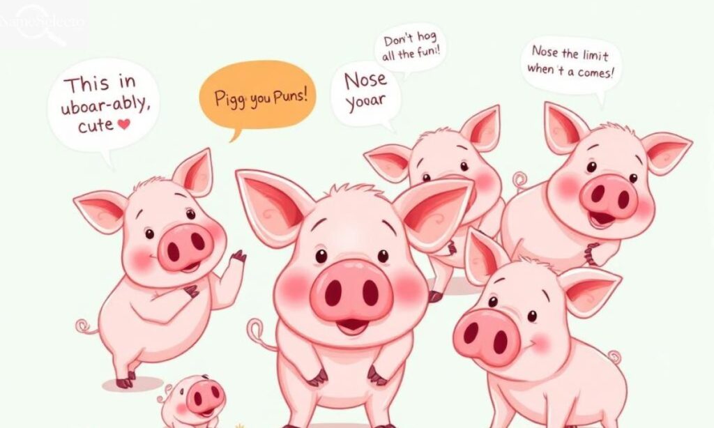 Piggy Nose Puns