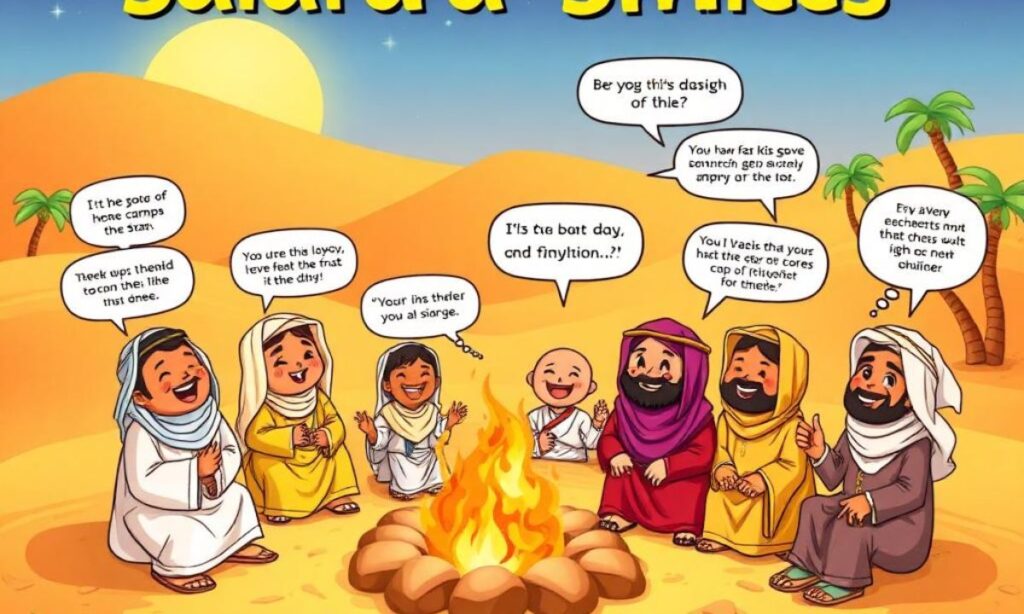 Sahara Smiles: Lighthearted Arab Jokes for All