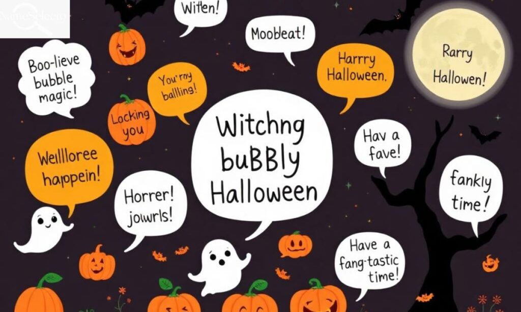 Spooky Halloween Bubble Puns and Wordplay
