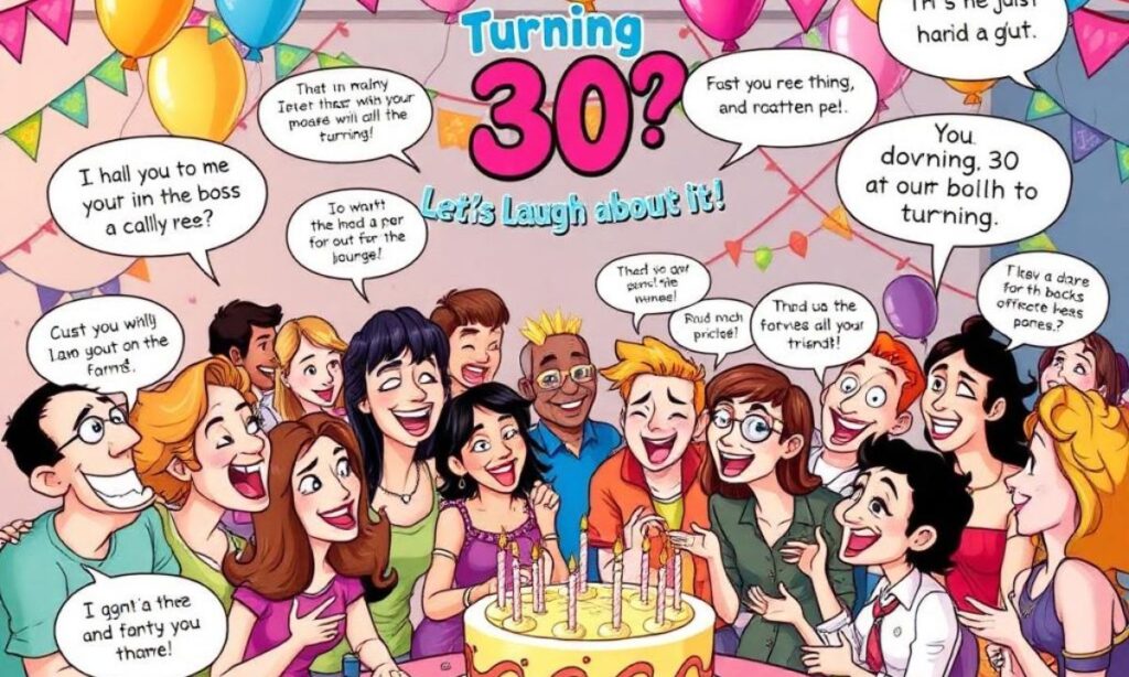 Turning 30? Let's Laugh About It!