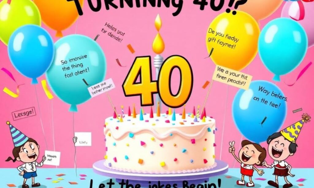 Turning 40? Let the Jokes Begin!