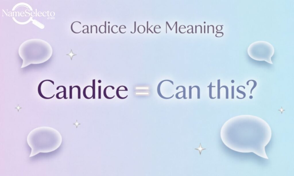 What Does the Candice Joke Mean?