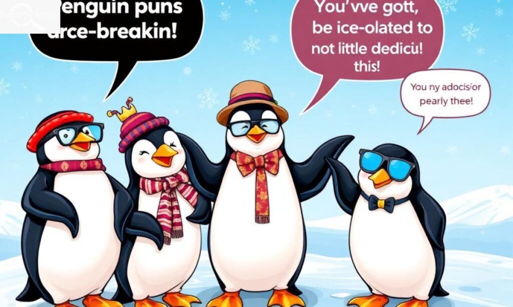 Witty Penguin Puns for Social Media