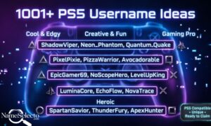 1001+ PS5 Usernames That Are Cool, Unique & Pro-Level 