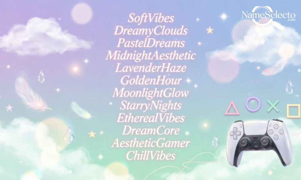 Aesthetic PS5 Usernames