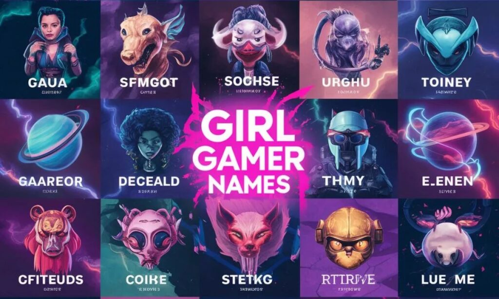 Creative Female Gaming Name Suggestions