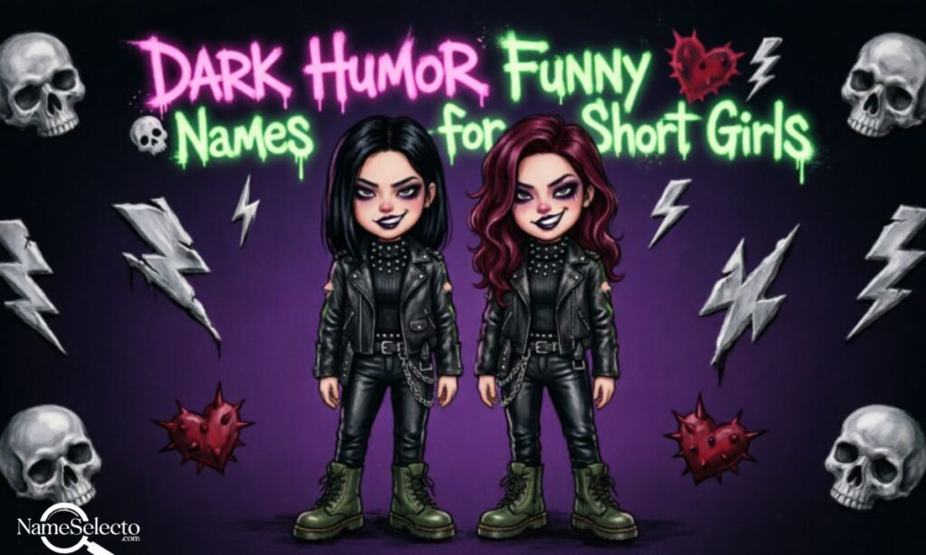 Dark Humor Funny Names for Short Girls