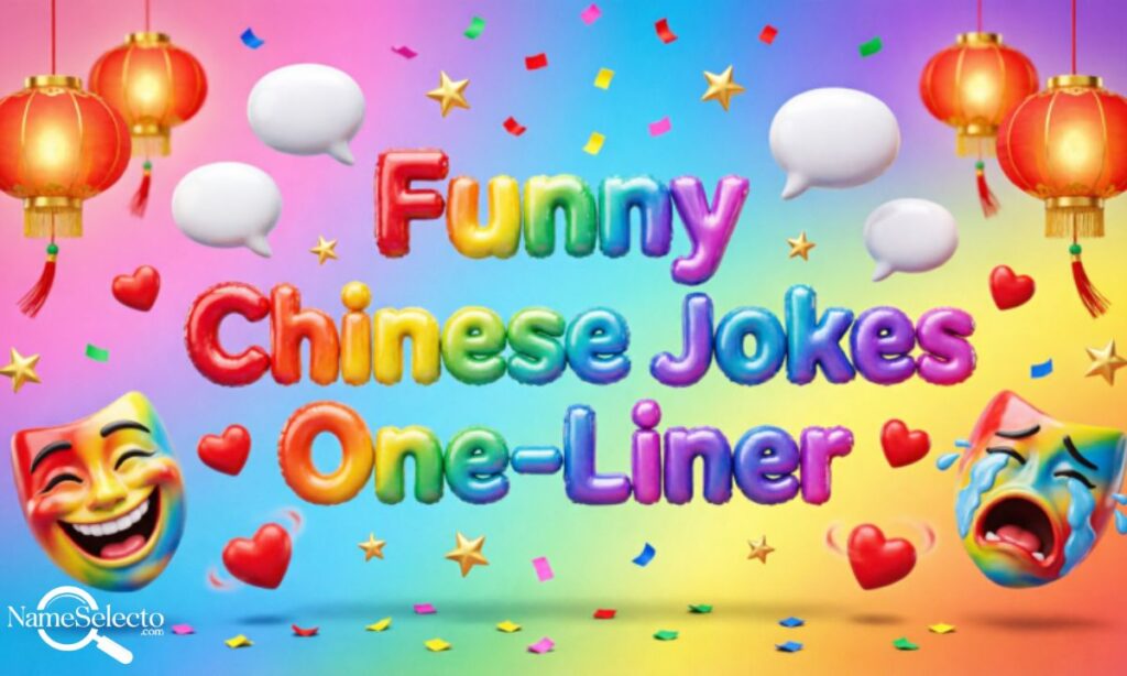 Funny Chinese Jokes One-Liner