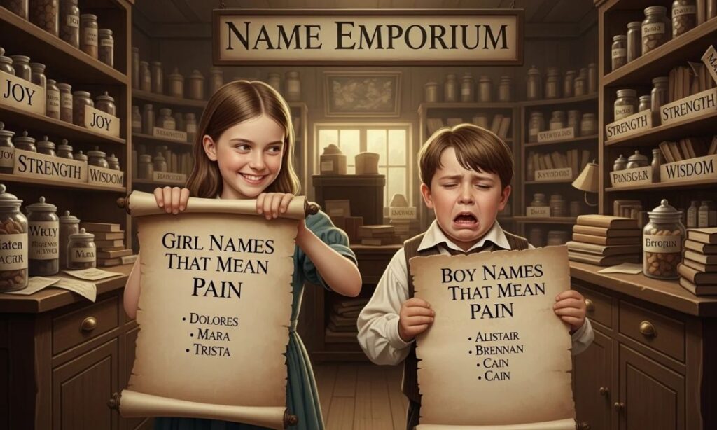 Girl Names That Mean Pain
