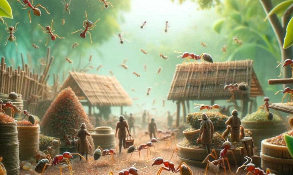 Iconic Sayings with an Ant Twist