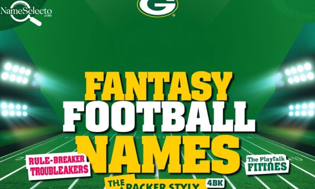 Inappropriate Green Bay Packers Fantasy Football Names